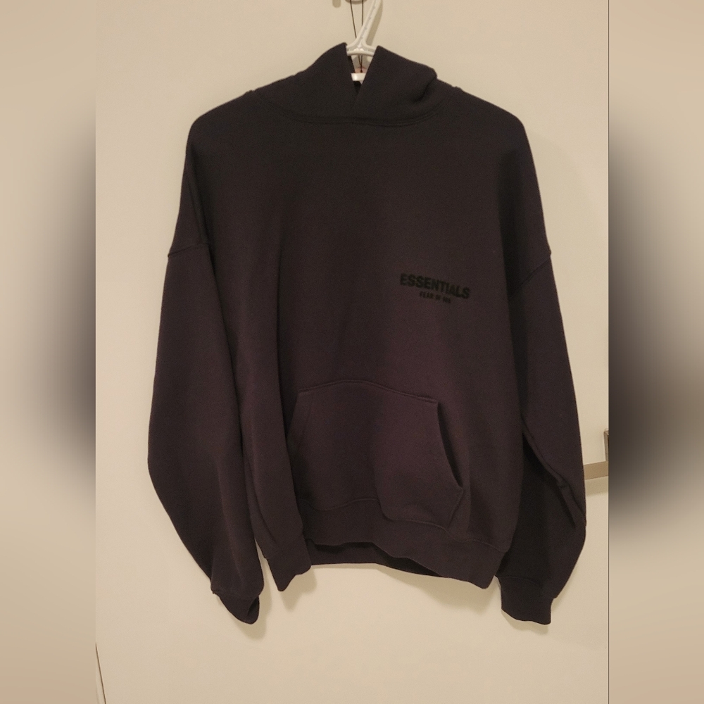 Essentials Black Hoodie